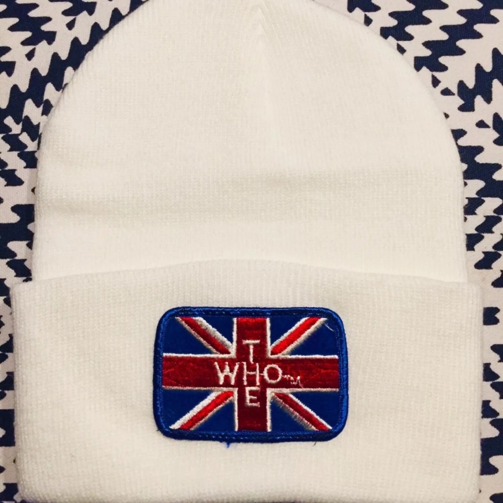 The Who Winter Hat White Brand New One Size